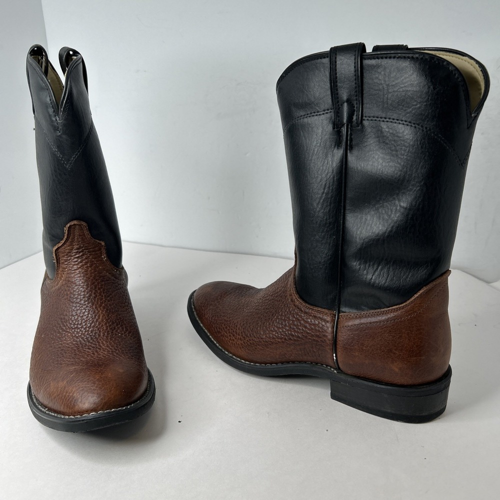 MENS  LAREDO WESTERN BOOTS SIZE 8.5 EE‎ 28-7952 LEATHER UPPER black/brown